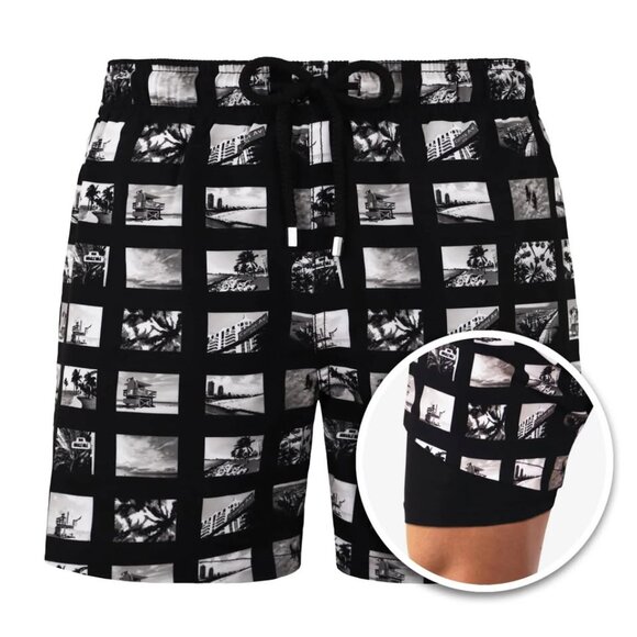 Capelle Miami Film - Mid Length Hybrid Short - Picture 1 of 5